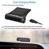 AN-01D Zasilany Solarnie TPMS Cyfrowy Zegar Samochodowy TPMS 4 Koła Samochodowy Alarm Ciśnienia w Oponach System Monitoringu Ostrzeżenie o Temperaturze Ciśnienia w Oponach