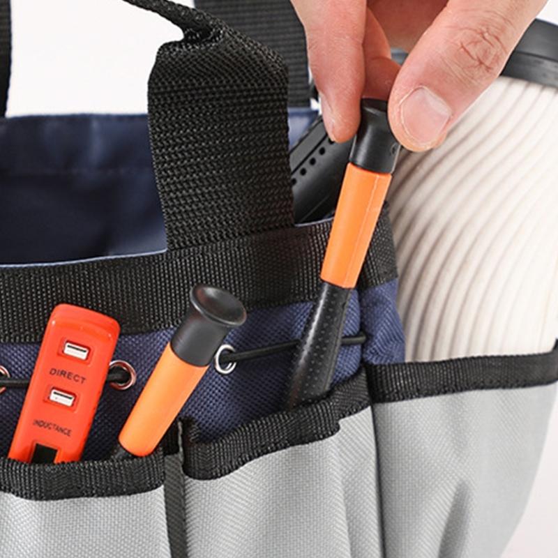 Heavy Duty Waterproof Gardening Tool Bag Thickened Tear Resistant Fabric Spacious Design For Tools Shovel Pruner