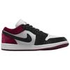 Jordan 1 Low Se Samt Schwarz Zehenbereich Damen Jordan FZ3242-001