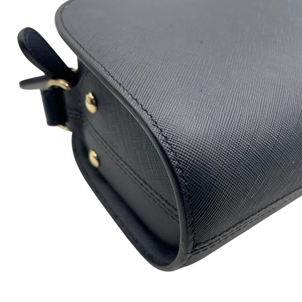 Used A.P.C.Shoulder Bag Navy leather Women