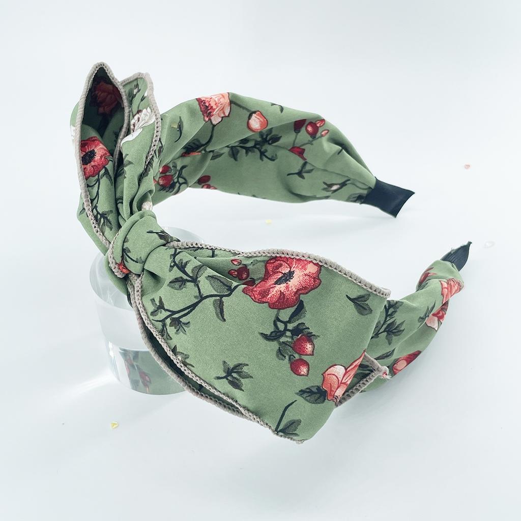 Women Girls Flower Big Knot Bow Hairband Headband Adult Hair Accessories Hair Jewley