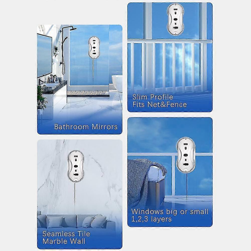 Electric Remote Control Window Cleaner 3 Modes Window Cleaner