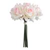 Silk Petal Artificial Flower Rose Multicolor Flower Bouquet Creative Faux Rose Flower  Gift