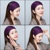 Hair Hoop Elastic Hair Band Sequin Wide Hair Band Korean Headwear Women Headband Mesh Hairbands