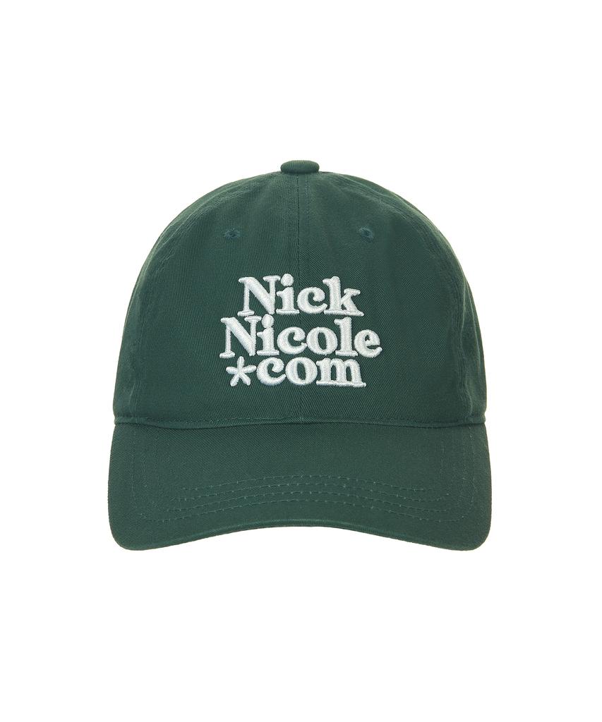 Nigaennikol Nn Dotcom Signature Ball Cap_Deep Green