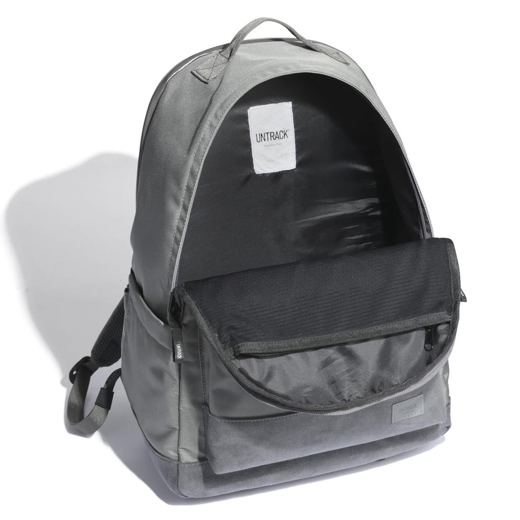 OUTDOOR Daypack [S] Fits 13.3-inch Laptop, Chest Strap, A4 Size, Breathable Back, Cordura Eco Fabric, Vegan Leather, Water-Repellent, 60058