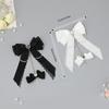 2000s Hair Clip for Halloween Gothic Lace Bowknot Hair Clip for Theme Event Anime Maid Barrettes Hair Holder for Cosplay