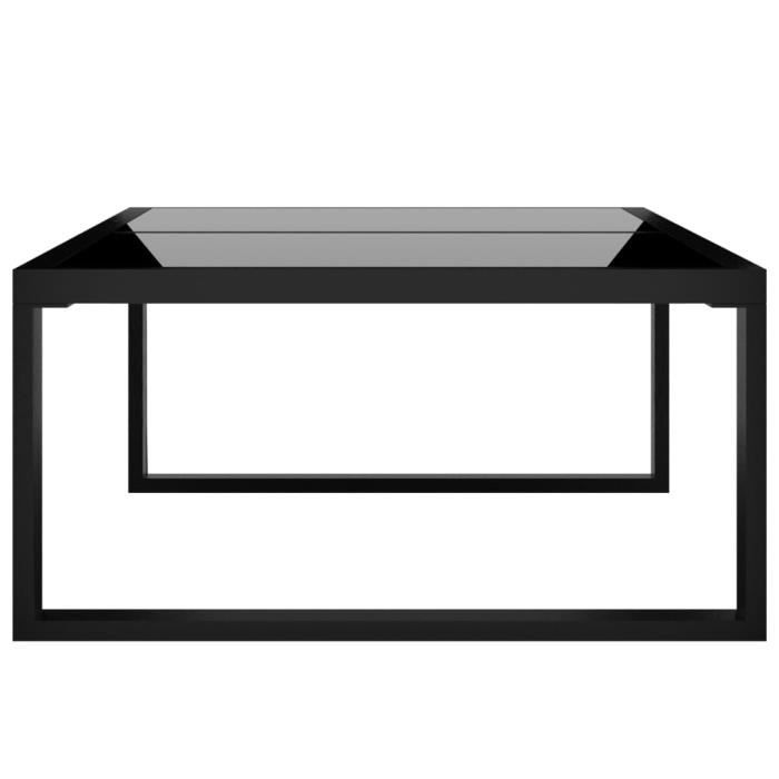 VidaXL Salon de jardin 8 pcs avec coussins Résine tressée Anthracite