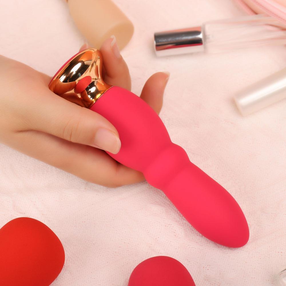 Anal Vibrator Vaginal Clitoris Stimulator G Spot Massager Anal Butt Plug Masturbation Sex Toys Remote Control for Woman Couple