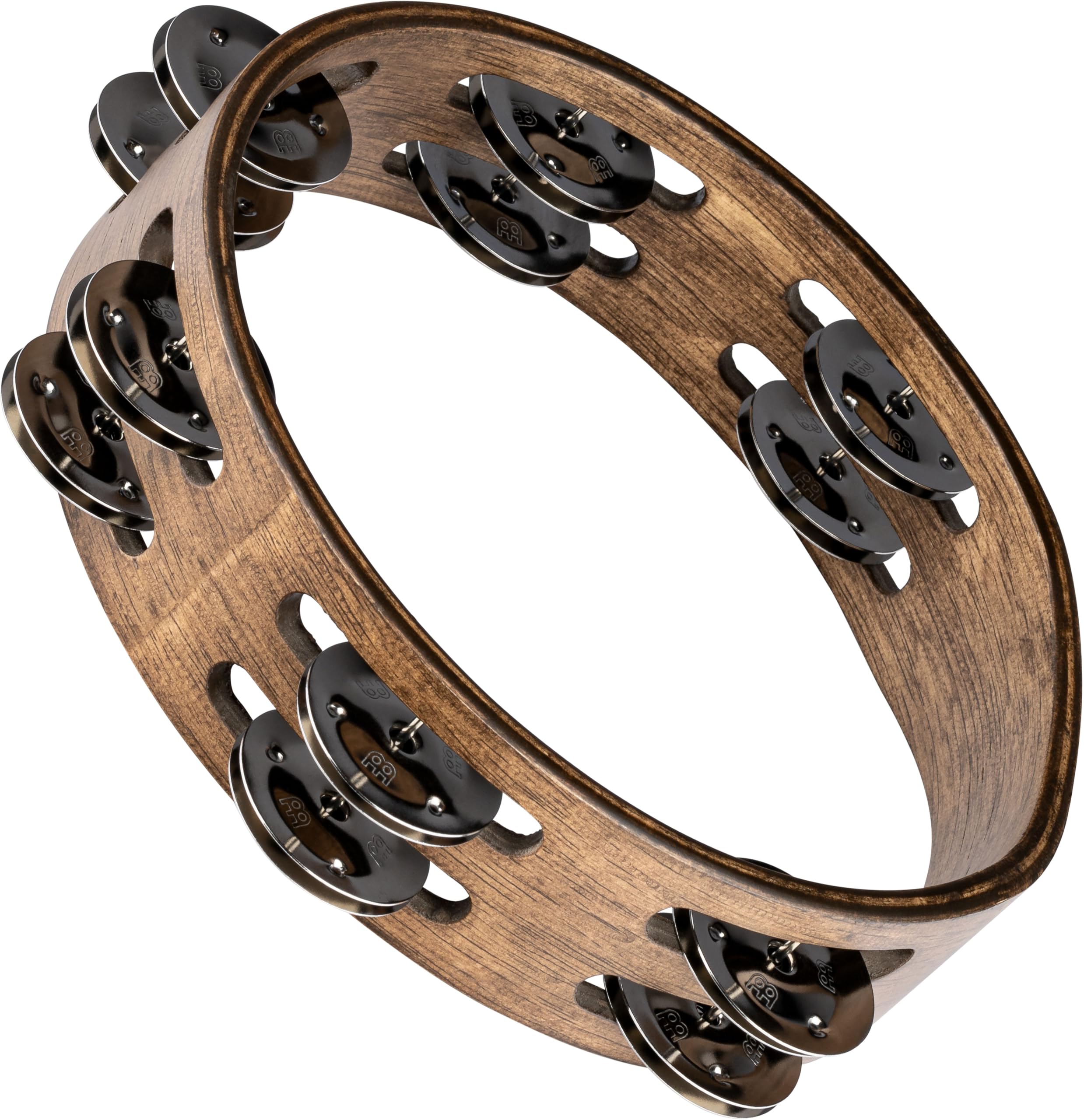 

MEINL Percussion Compact Wood Tambourine Stainless Steel 2rows CTA2WB []