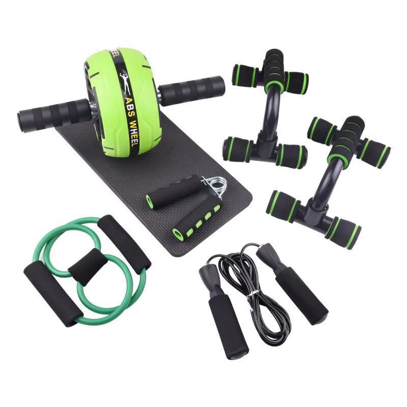 Silent Ab Roller Home Fitness Set