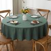 Elegant Linens Style Table Cover Water Repellents Stains Resistant and Washable Table Cloth for Event Home Offices