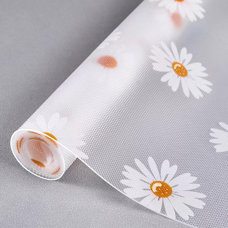1 Roll Waterproof Cabinet Lining - Easy To Clean Plastic Pad, Waterproof, Oil Resistant, Slip Resistant and Durable Shelf Lining | Can Be Cut