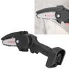 Cordless Electric Chain Saw Black Mini Rechargeable Woodworking Cutting Tools (Prise Americaine )