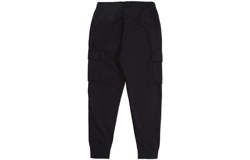 Nike Sportswear Fleece Lined Thermal Sports Sweatpants Cargo Pants Men's Black CD3130-010