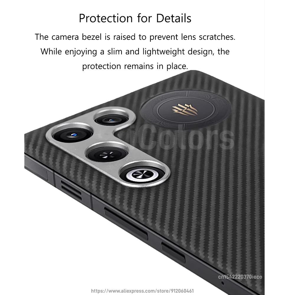 For RedMagic 11 Air Aramid Carbon Fiber Case Magnetic MagSafe Case Ultra Thin Lightweight Armor Protective Cover