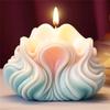 3D Conch Candle Mold for DIY Candle Gypsum Ornaments Christmas Gift Home Decorations Epoxy Resin Casting Silicone Mold