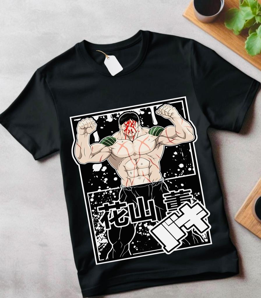 Yujirotshirt Baki The Grappler Baki Hanma Vintage Gift Exclusive Shirt All Size
