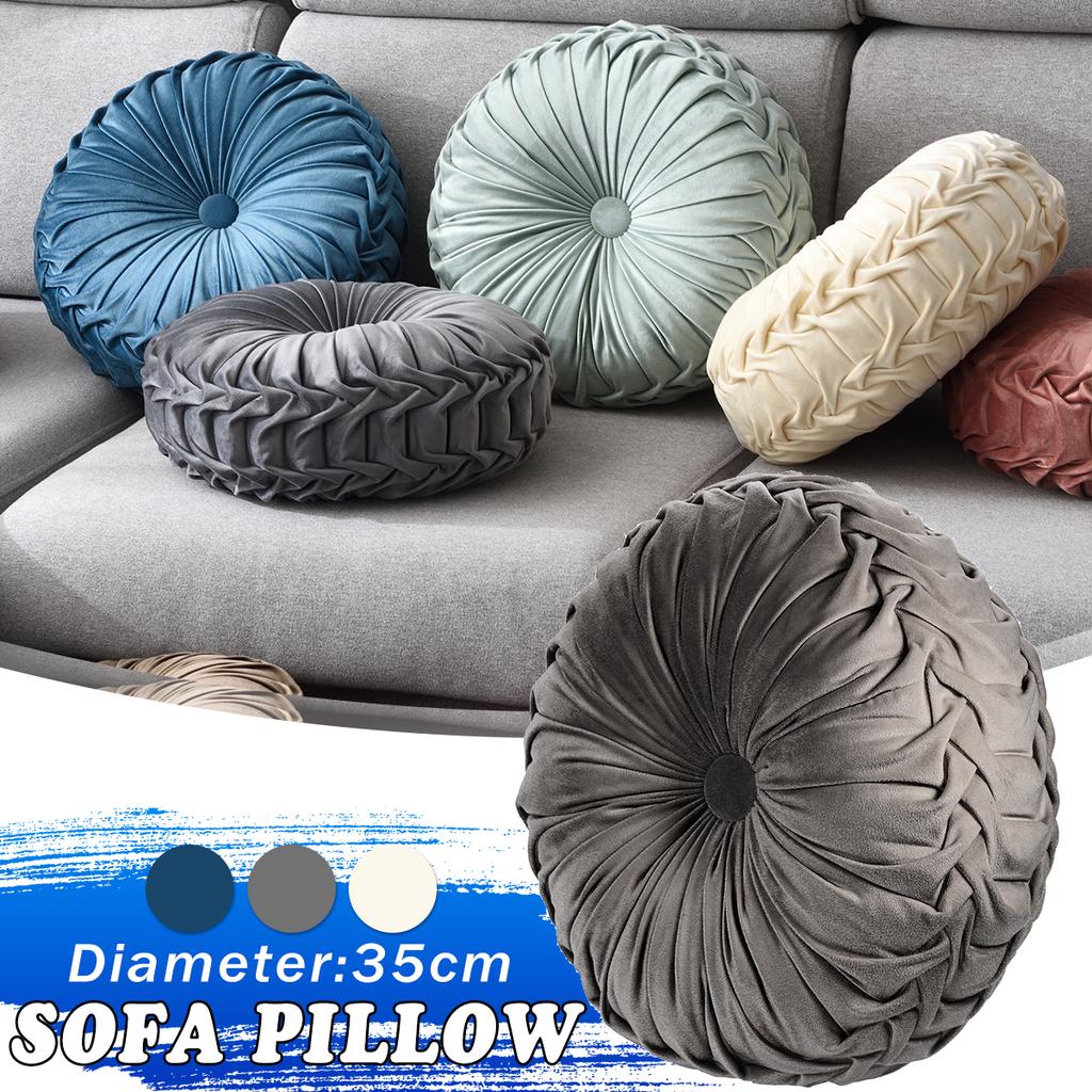 round throw pillow covers