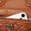 Women's Soft Leather Shoulder Bag Large Capacity Lightweight Crossbody Bag Mother Bag