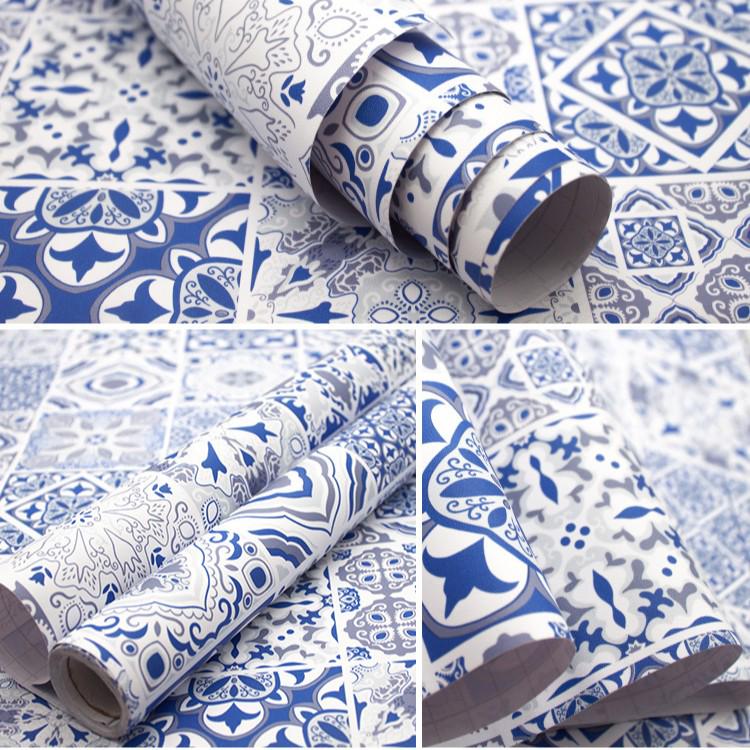 Wasserdichte PVC Marmor Küchenfolie - Ölfest Selbstklebende Schutzabdeckung für Fliesen, Kochfelder, Tische und Schränke