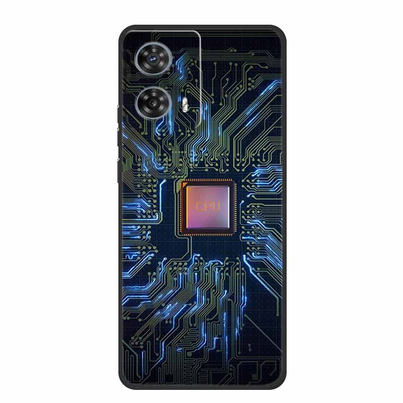 Phone Case For Moto Edge 50 Fusion Back Cover Case Shockproof Black Silicone Soft Funda For Motorola Edge 50 Fusion Case 6.7"