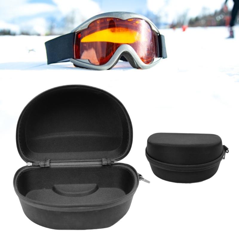 Ski Goggles Case Goggles Box Ski Goggles Bag Snow Goggles Case Glasses Storage Sleeve Shockproof Pouches for Men Women