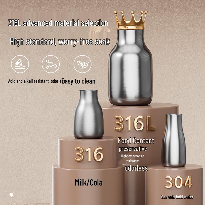 ASD 1.8L 316L Stainless Steel Vacuum Thermos Flask