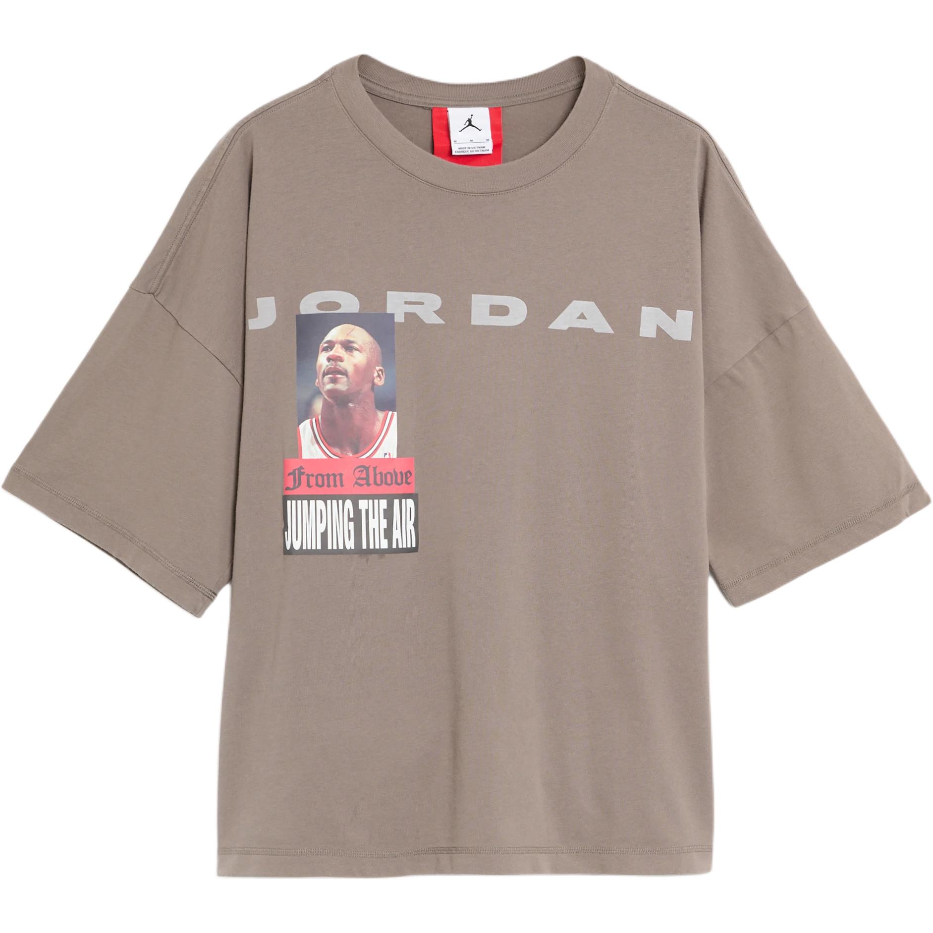 Jordan In1house Graphic Print Crew Neck Loose Short Sleeve T-Shirt Men tops IM7361-289 S