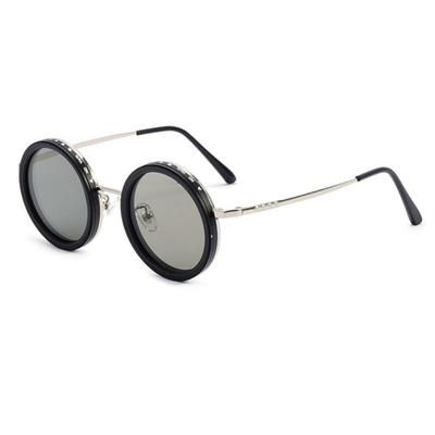 Adjustable Polarized TAC Metal Round UV400 UV Protection Adjustable B1487 [FEISEDY] 9-Level Sunglasses, Lenses, Frame, Shape, (Levels 1-9), Lenses,