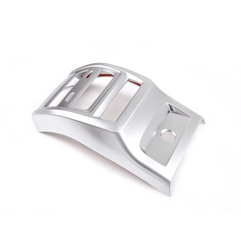 

ABS Задний воздуховод кондиционера автомобиля Защитная накладка от ударов стикер для BMW X5 X6 X7 G05 G06 G07 -22 Автоаксессуары серебряный