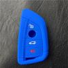 silicone rubber car key fob cover case wallet bag holder for BMW 2016 2017 X1 F48 X3 X4 X5 X6 730 740 750 3 4 button key case