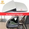 For Tesla Model Y 2020-2025 Auto Car Left or Right Heated Clear Rear View Side Mirror Glass Lens Accessories LH RH