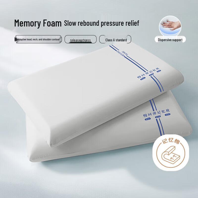 Boyang Home Textiles Slow Rebound Memory Foam Neck Support Pillow Medium (10cm)