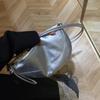 High End Casual Versatile One Shoulder Crossbody Soft Leather Crescent Underarm Bag Crossbody Bags for Women Handbags for Women