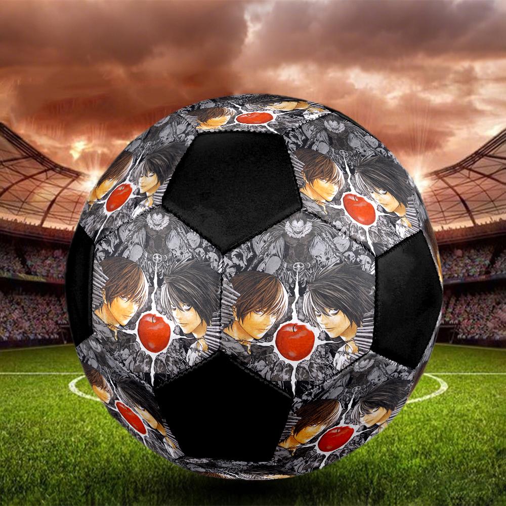 Pallone da Calcio Colorato Cucito a Macchina PVC Misura 5 Pronto per Allenamento di Squadra e Competizione Resistente Alto Rimbalzo Raffreddamento Regalo Sportivo