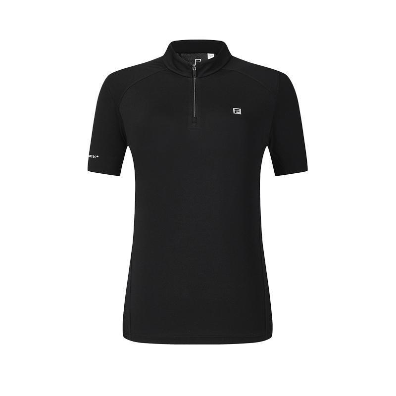 New FILA T Shirt Women's Pitch Black A11W437112FBK