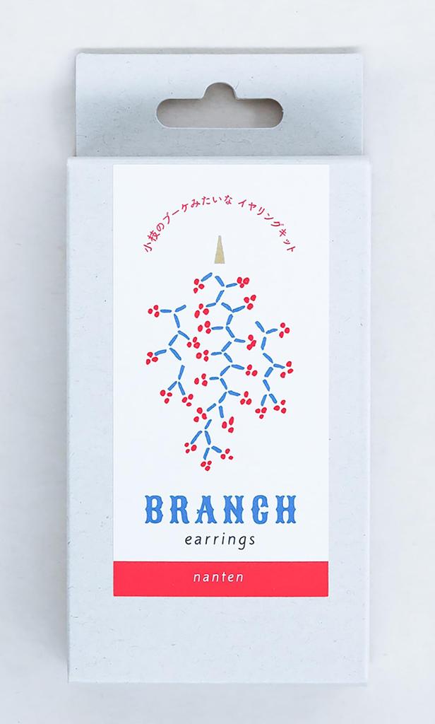 MIYUKI Bead Kit Twig Earring Kit Nanten HCA23//1