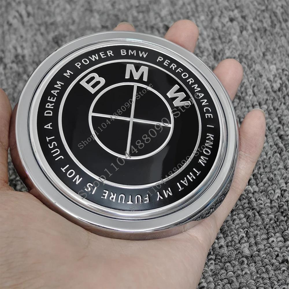 Pentru BMW Pentru BMW Logo Albastru și Alb X6 E71 F16 X3 F25 X5 E70 F15 X4 F26 Emblema Față 3D ABS Crom Cromată Emblema Portbagaj Spate Cu B