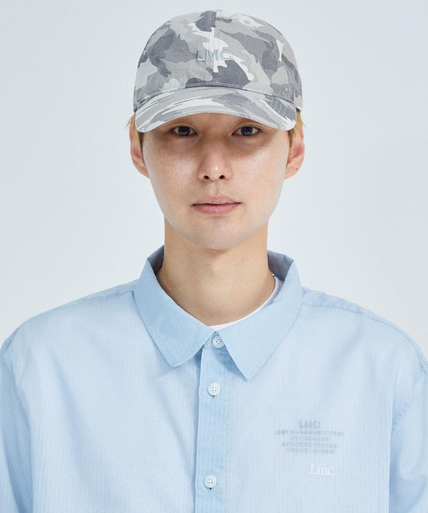 LMC Og Logo 6Panel Cap Gray Camo