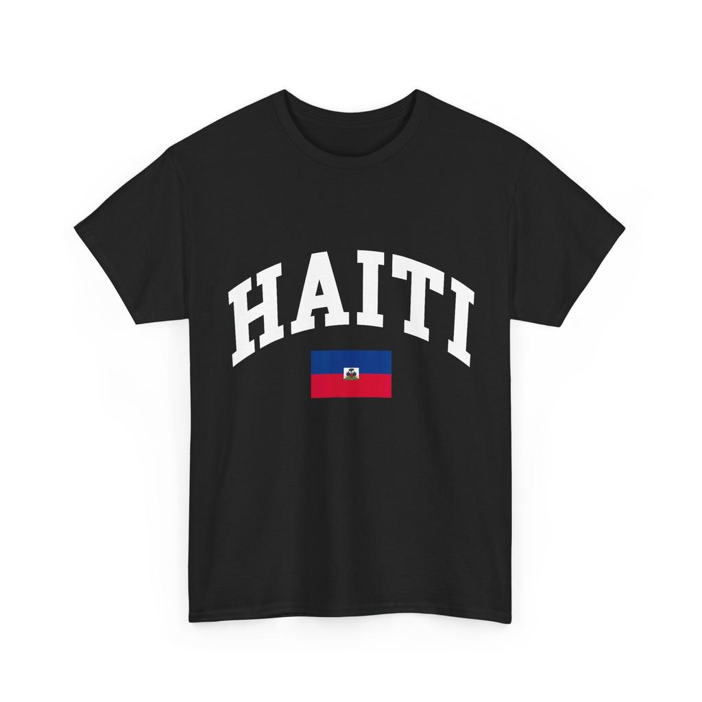 Haiti Flag Shirt, Haiti Soccer Lovers Haitian Women Men Pride T-Shirt
