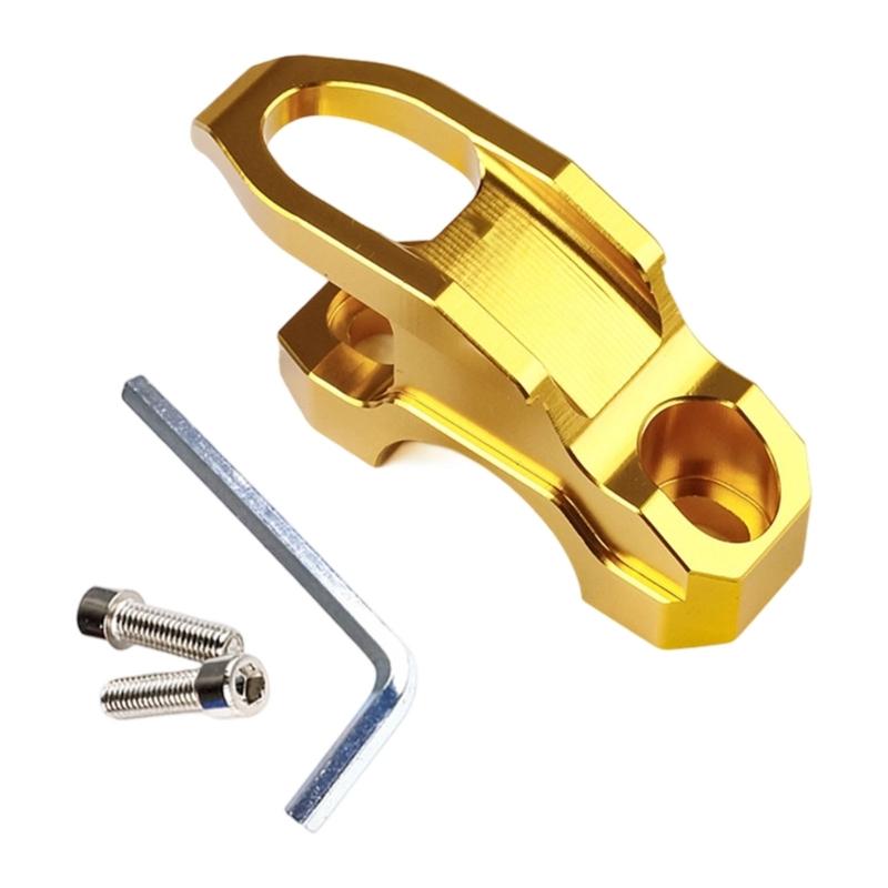 Motorcycle Helmets Hook Clamp Aluminum Handlebar Mounted Helmets Holder Hanger Hook Scooter Modified Accessories