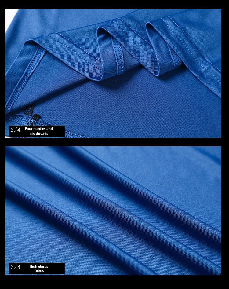 Men's Quick-Dry Running Tights & Breathable Fitness T-Shirt Set