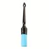 Perfect For Removing Dust And Dirt From Wheel Hubs, Corners, Grilles, Air Vents, And More! - Deep Cleaning Car Brush With Blue Hard Bristles