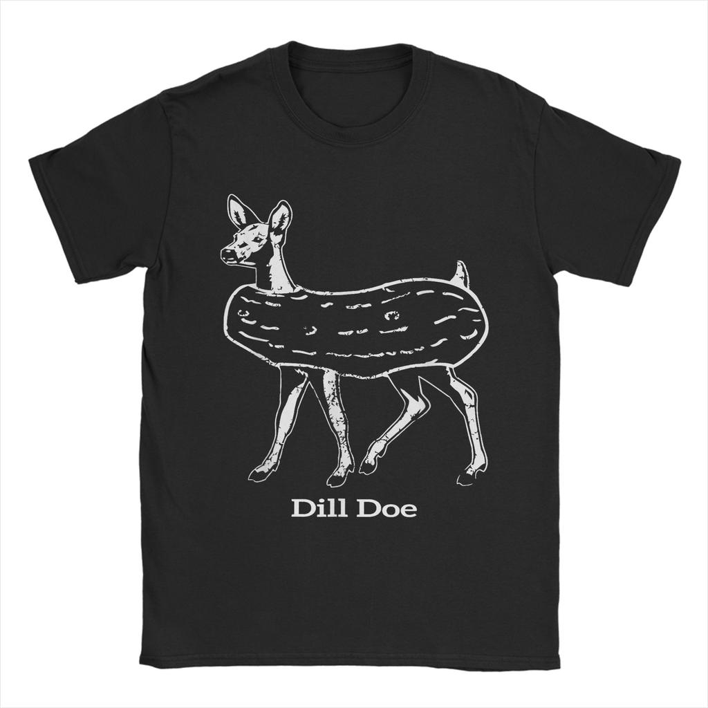 Dill Doe Funny Adult Humor Inappropriate Pickle Women T-Shirt Short Sleeve Casual Fashion Loose Harajuku Man Tshirt Hip Hop Tees