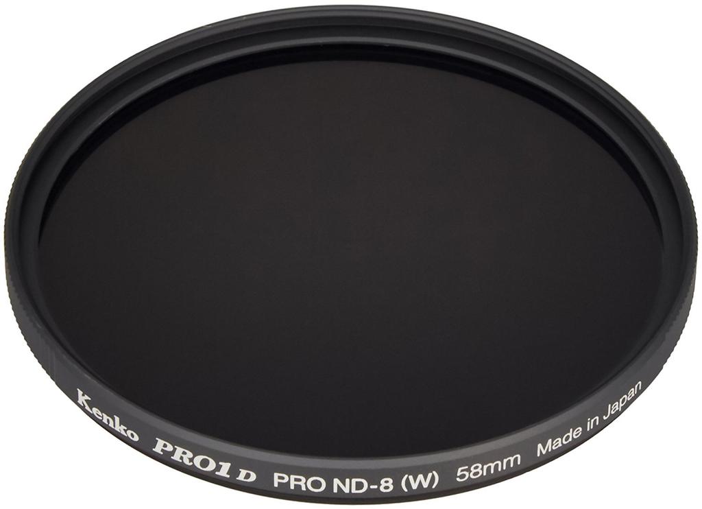 Kenko Camera Filter PRO1D Pro ND8 58mm for light intensity adjustment 258439 (W)