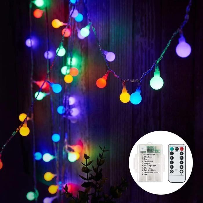 Guirlande lumineuse - Ligarko - 7M - 60 LED - 8 modes d'éclairage multicolore