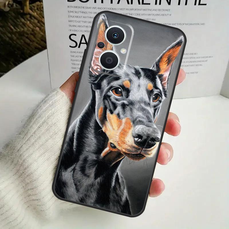 Dachshund Doberman Dog Phone Case For OPPO Reno 8 7 Lite 8T 11 12 13 14 14F 10 Pro OPPO Find X8 X6 X5 X9 Pro Cover