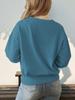 Yiyi 2025 Women's European & American Style Round Neck Knit Pullover Sweater