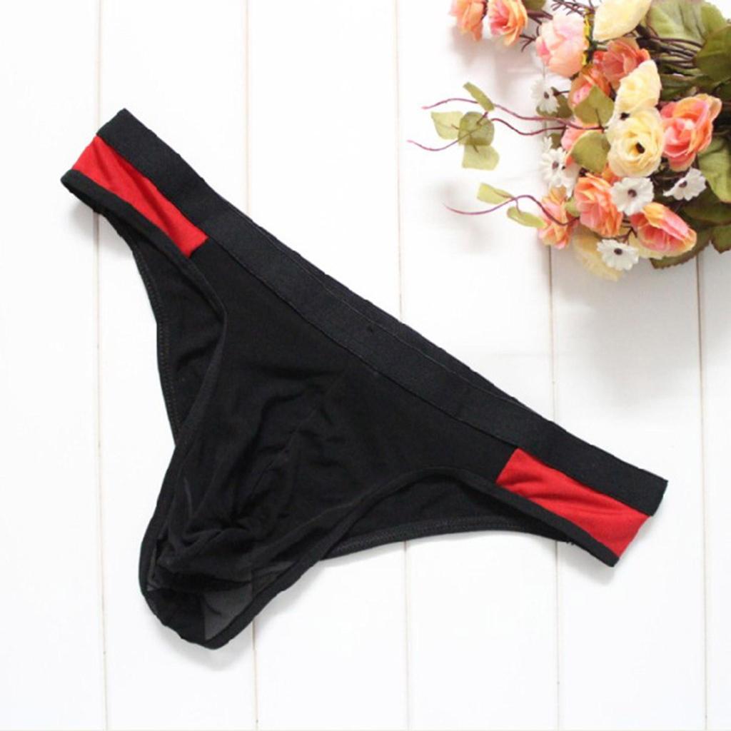 Mens Sexy Micro Mesh  Soft Breathable  Underwear Bikini Briefs See-Through